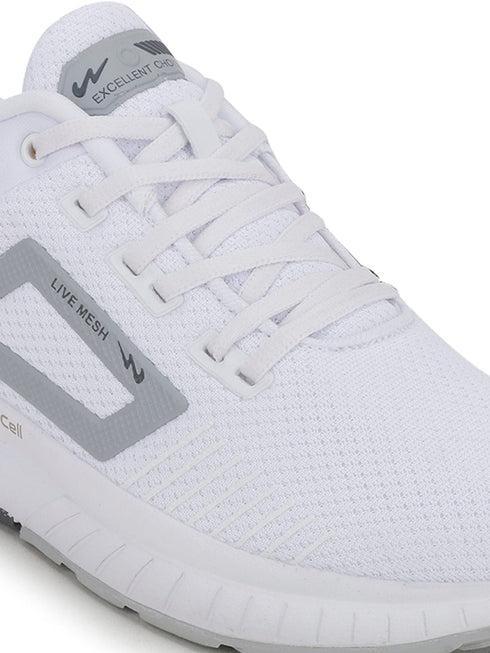 EVOK White Men's Running Shoes